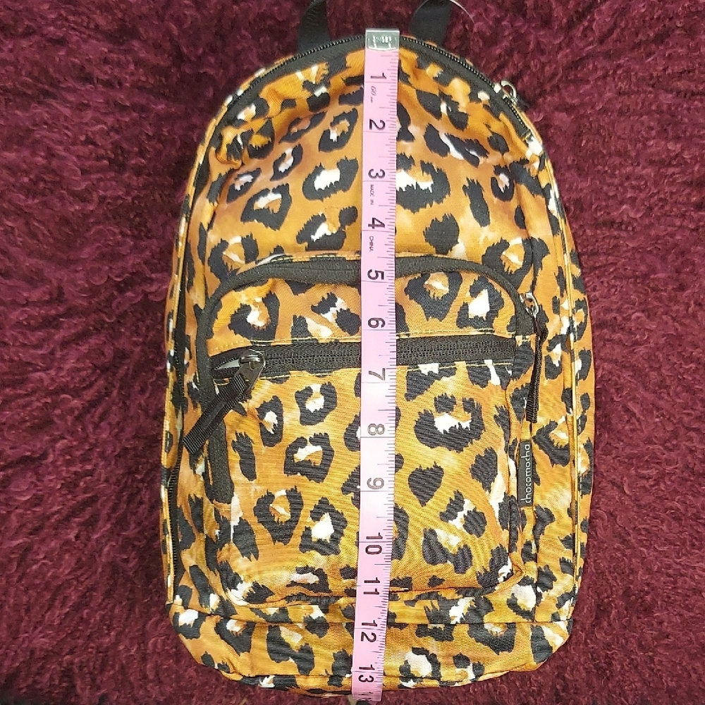 Leopard Print Backpack - Picture 4 of 15